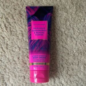 Brand new Bath and body Works Bahamas passionfruit and banana flower body cream